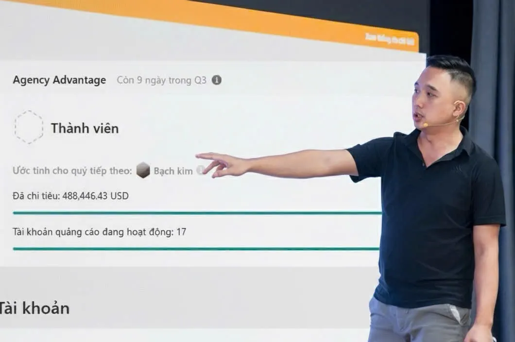 Presenting USD 488,446 in quarterly ad spend — Agency Advantage